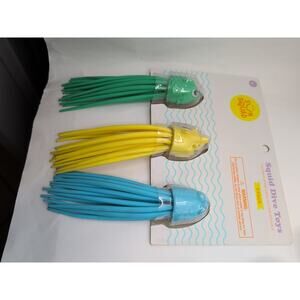 Sun Squad Squid Weighted Dive Pool Toys 3 Pack Swimming Pool Toy Some Dirt